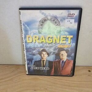 Dragnet Volume 3 DVD Jack Webb 3 Episodes Digiview TV-715 Classic Police Drama